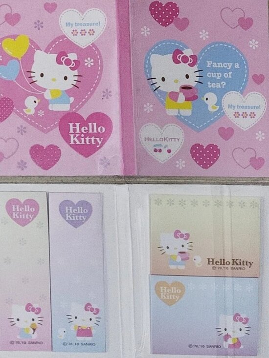 Sanrio Other - Sanrio Hello Kitty Memo pad notepad sticky note set